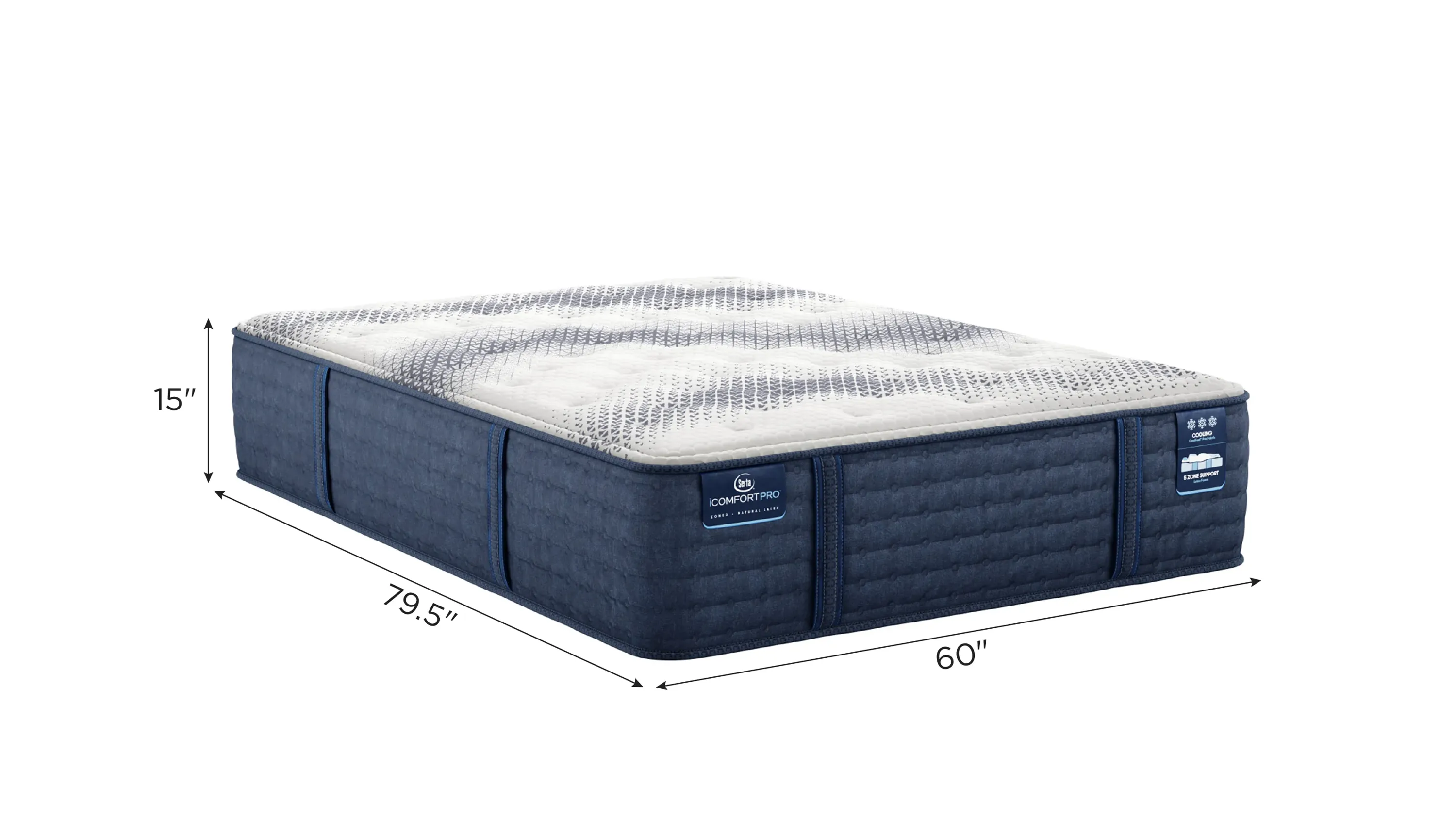 Serta iComfort PRO Canterbury Plush Mattress | Raymour & Flanigan