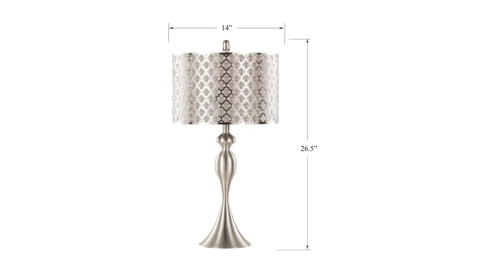 Ashland Table Lamp - Set of 2 Dimensions