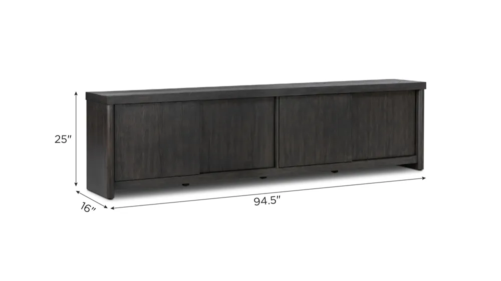 Laredo Media Console Dimensions