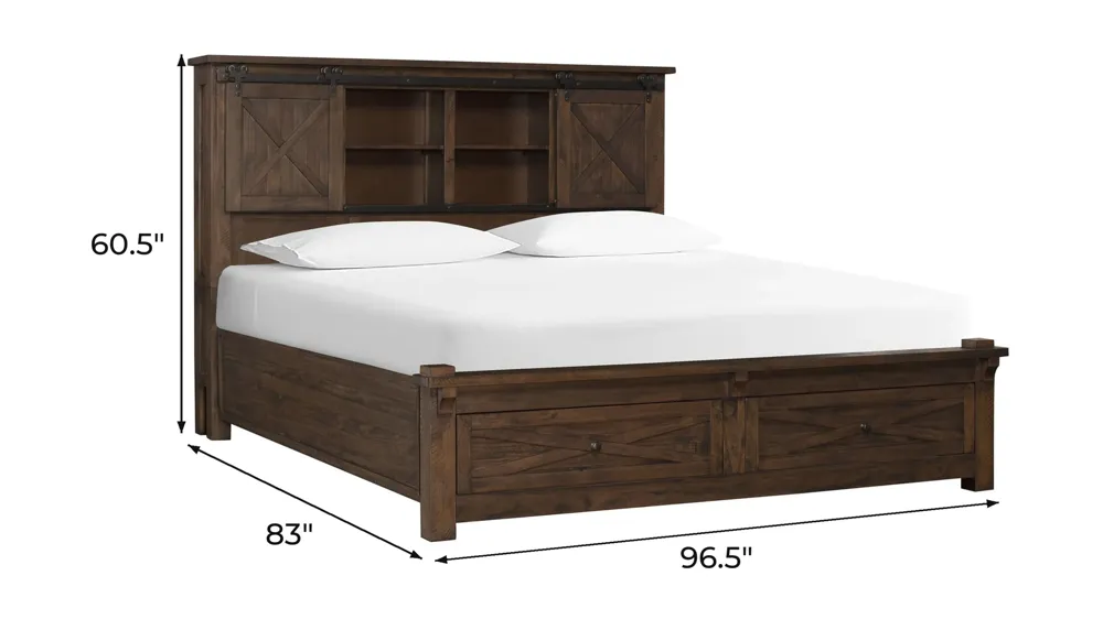 Sun Valley Storage Bed Dimensions
