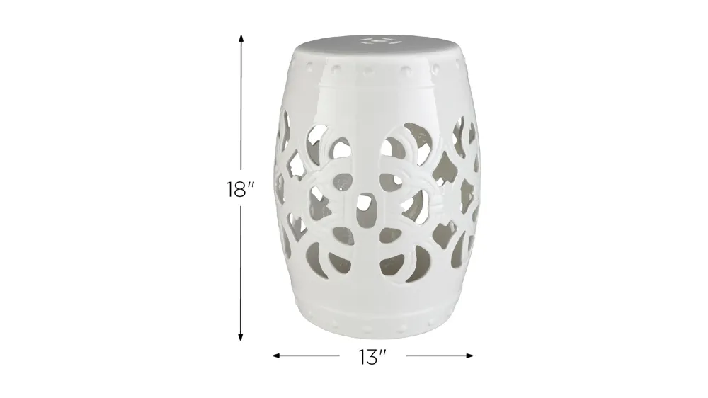 Brinnon Garden Stool Dimensions