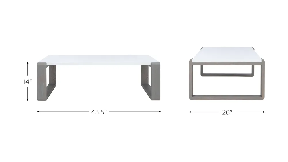 Letty Coffee Table Dimensions