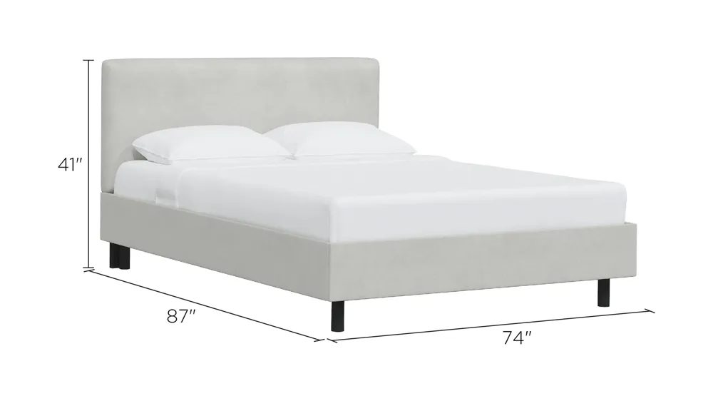 Valerie Platform Bed Dimensions