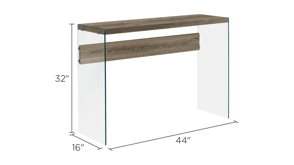 Veda Rectangular Sofa Table Dimensions