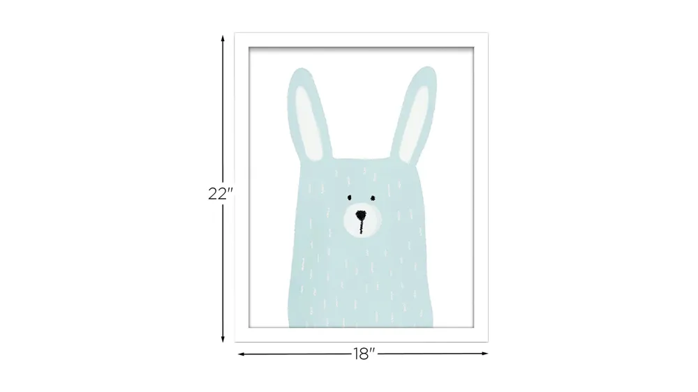 Bunny Wall Art Dimensions