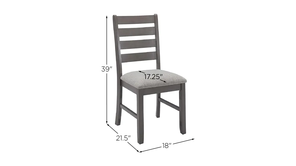 Taryn Side Chair Dimensions