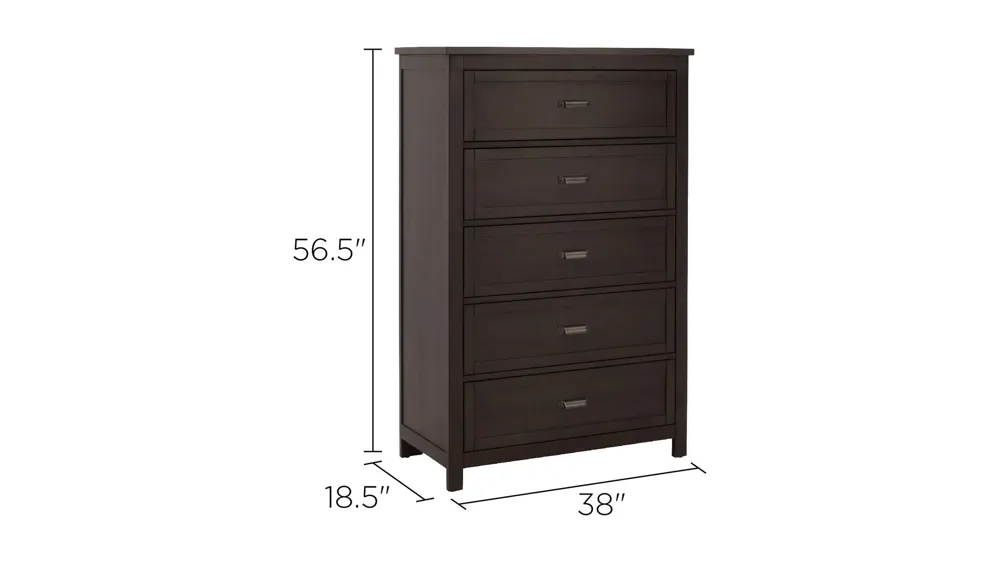 Union City Bedroom Chest Dimensions
