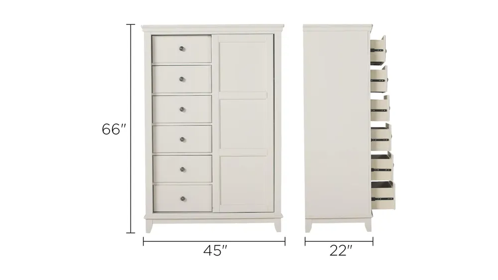 Kylie Chifforobe Dimensions