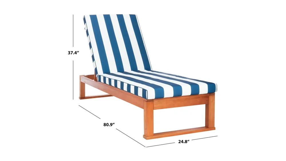 Sebesi Outdoor Sunlounger Dimensions