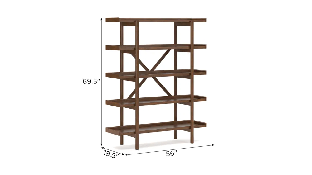 Linville Bookcase Dimensions