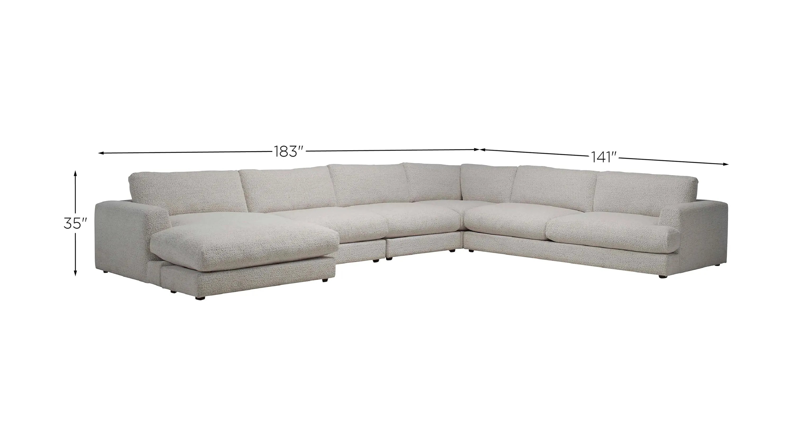 Montecito 5-pc. Sectional | Raymour & Flanigan