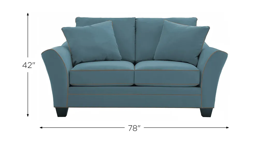 Briarwood Loveseat Dimensions