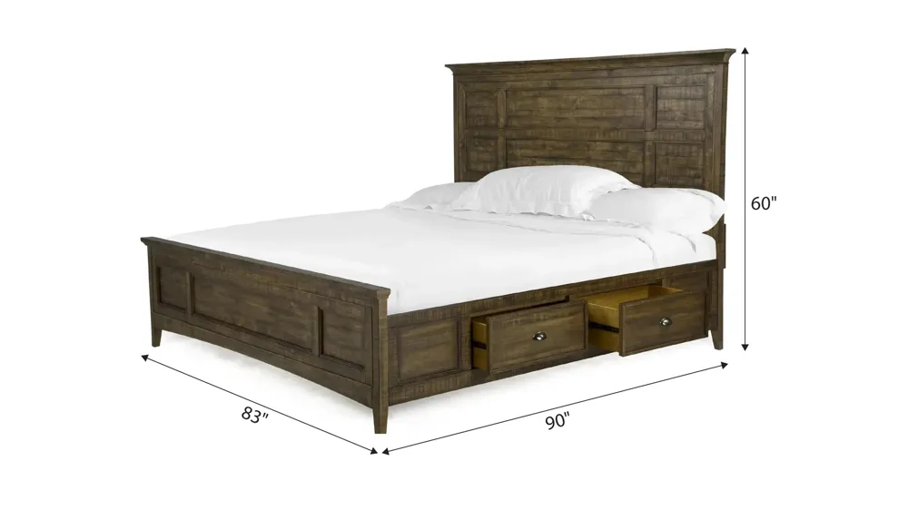 Ivy Ridge Storage Bed Dimensions