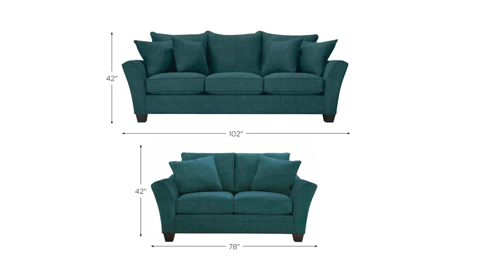 Briarwood Living Room Set Dimensions