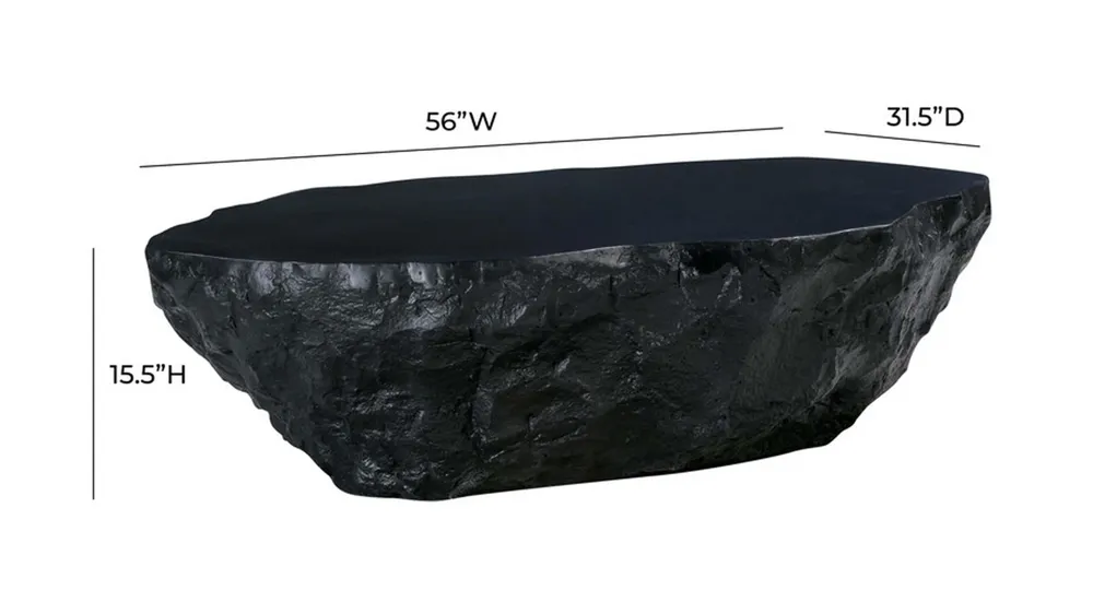 Crag Concrete Coffee Table Dimensions