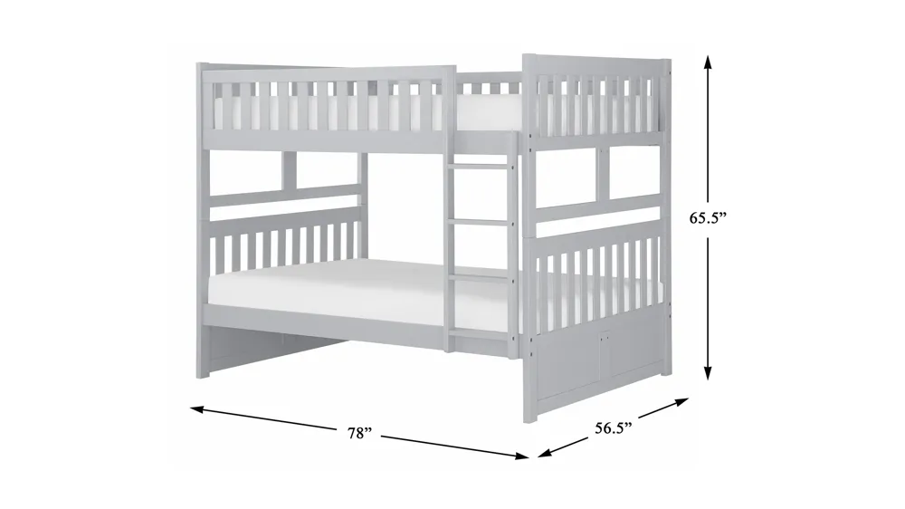 Belisar Bunk Bed Dimensions