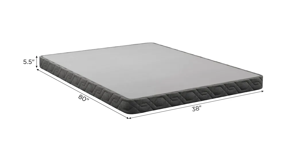 Beautyrest Black 5.5" Low Profile Foundation Dimensions