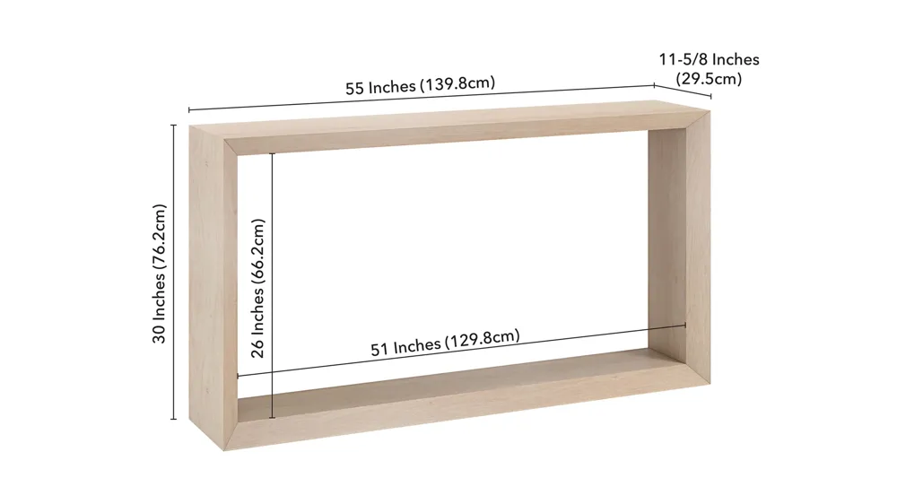 Ormond Console Table Dimensions