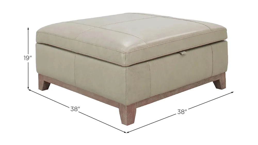 Ryland Cocktail Ottoman Dimensions