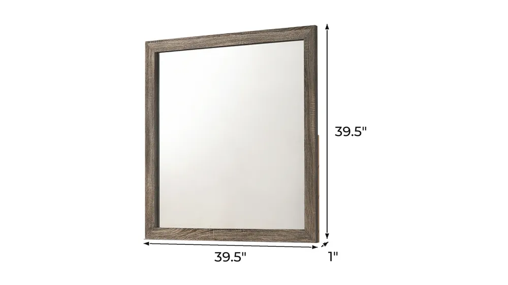 Millie Bedroom Dresser Mirror Dimensions