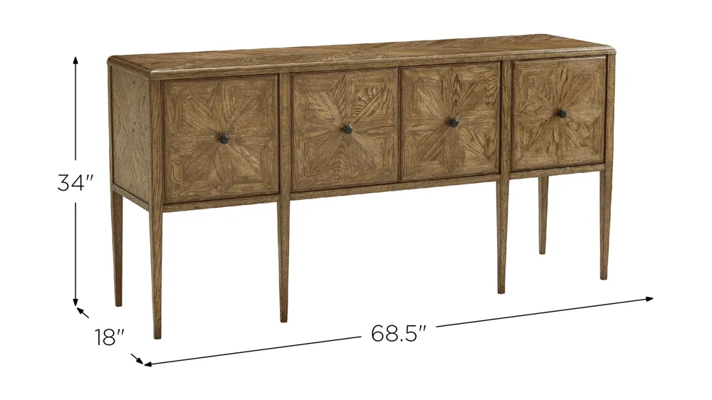 Nova Credenza Dimensions