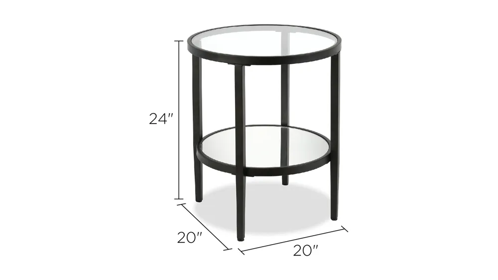 Hera Round Side Table Dimensions