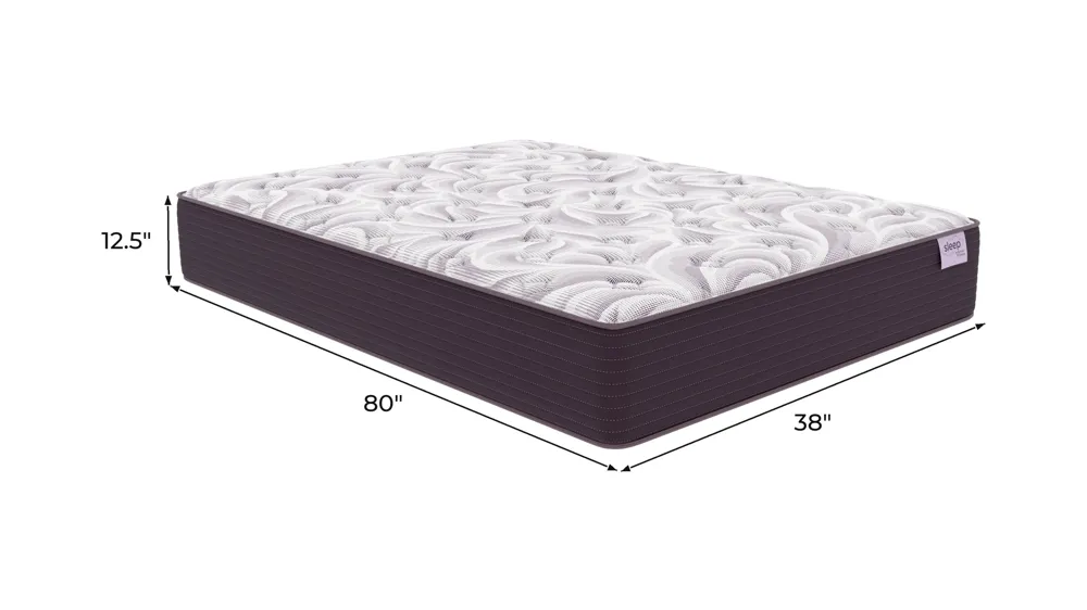 Sleep by Raymour & Flanigan Plush Mattress Dimensions