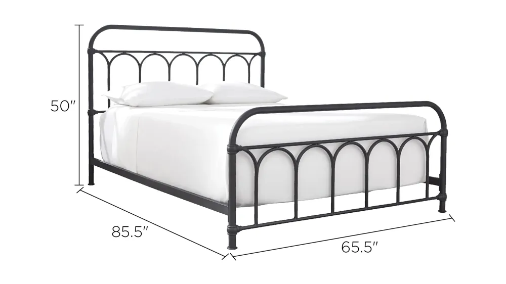 Nashburg Metal Bed Dimensions