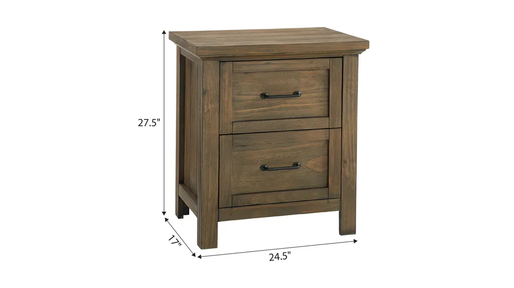 Wyatt Nightstand Dimensions