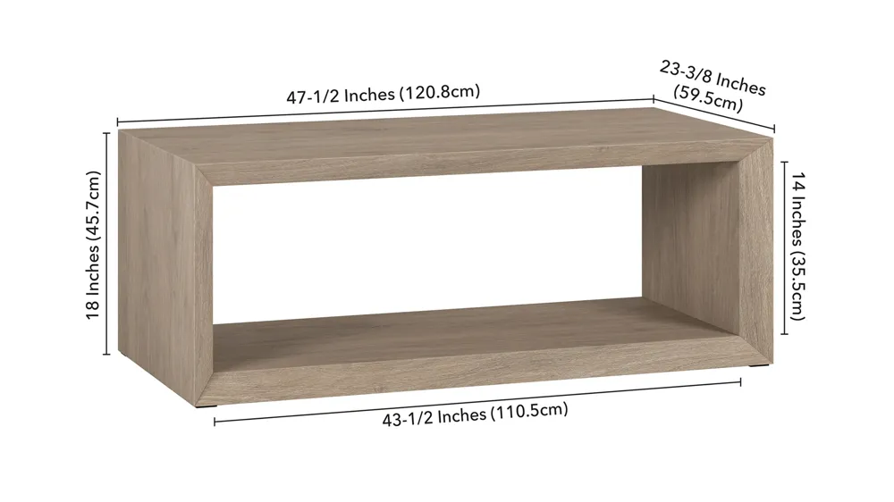 Osmond Coffee Table Dimensions