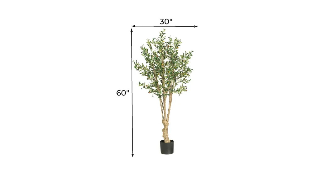 Olive Artificial Tree Dimensions