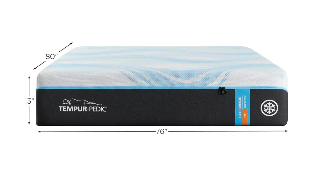 Tempur-Pedic Luxebreeze 2.0 Firm Dimensions