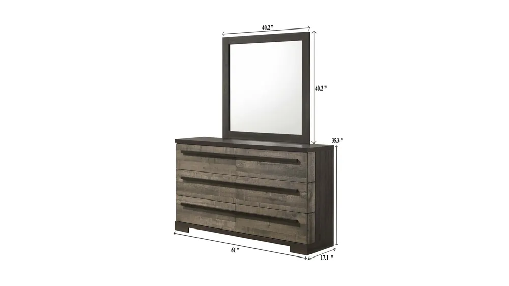 Remington Mirror Dimensions