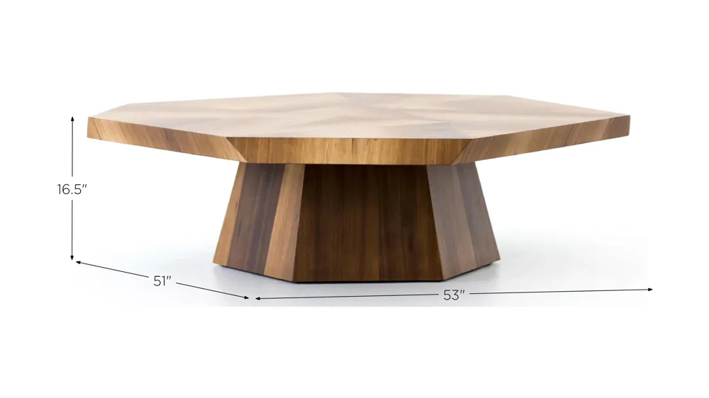 Wesson Round Coffee Table Dimensions