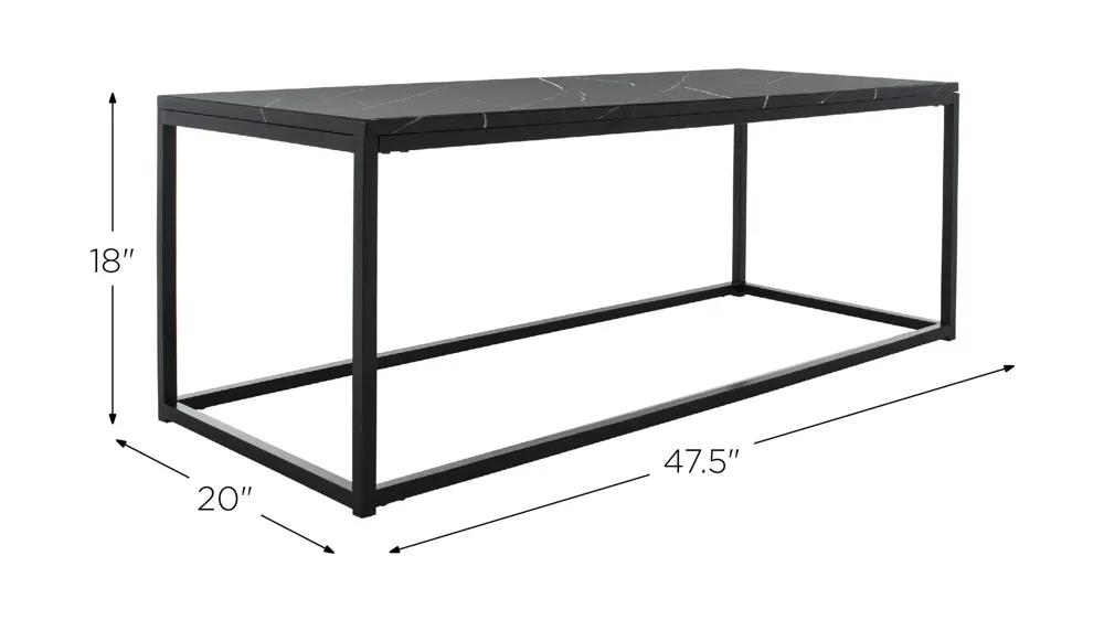 Aliza Coffee Table Dimensions