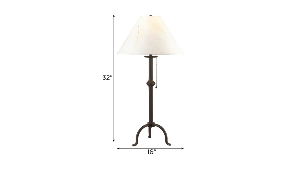 Pennyfoot Table Lamp Dimensions