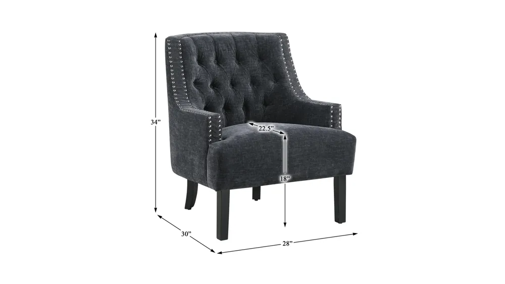 Aubrey Accent Chair Dimensions