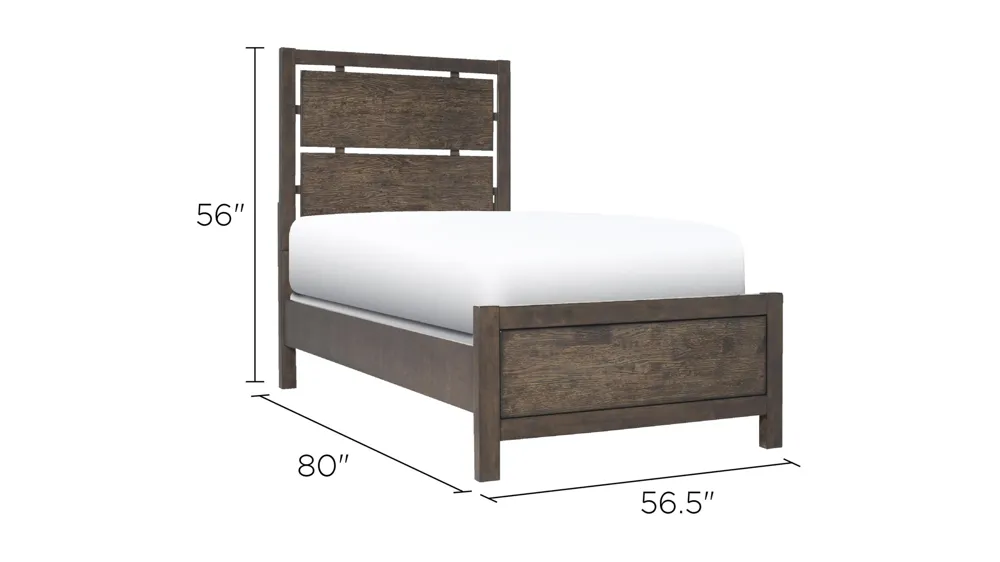 Larkspur Panel Bed Dimensions