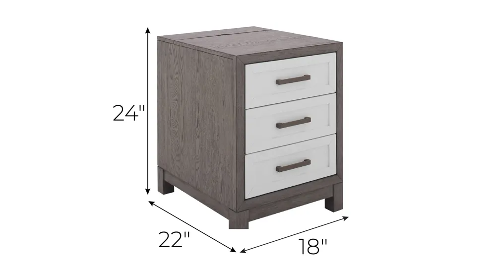 Karina Chairside Table Dimensions