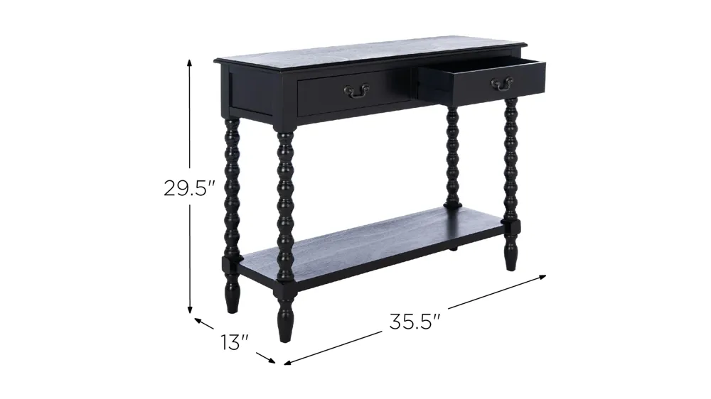 Corbyn 2 Drawer Console Table Dimensions