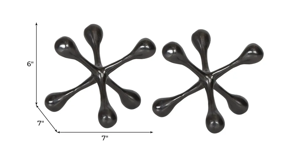 Harlan Jacks Sculpture: Set of 2 Dimensions