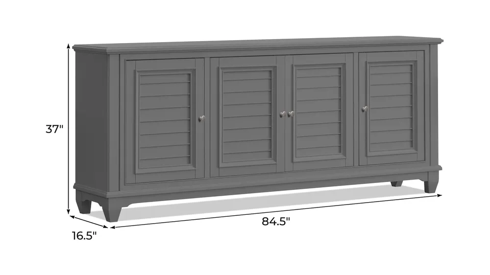 Cape Town 80" Credenza Dimensions