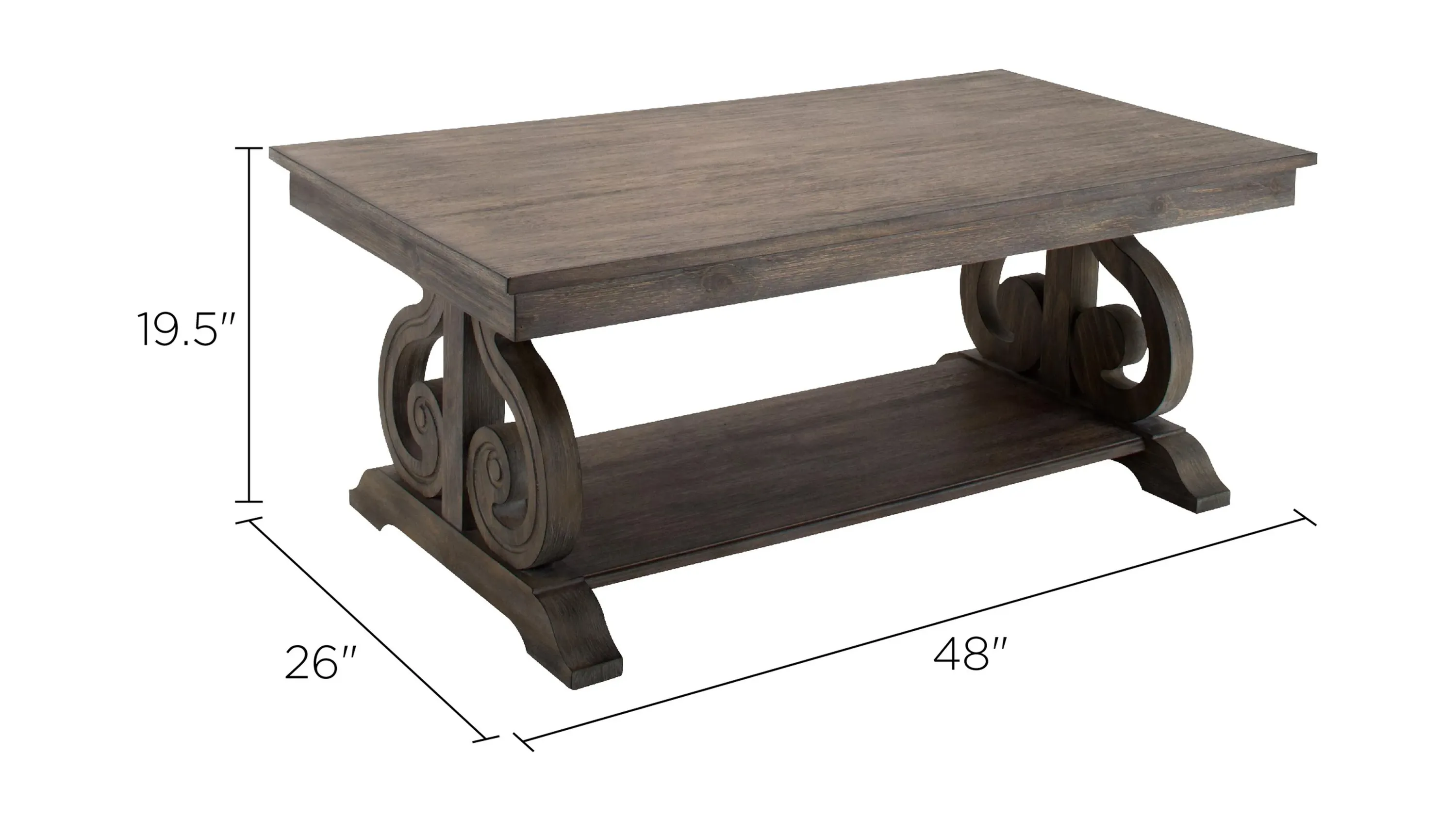 Olivia Rectangular Cocktail Table | Raymour & Flanigan