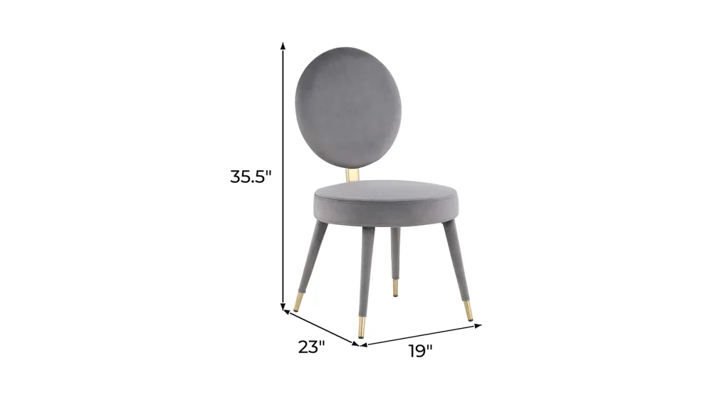 Brandy Dining Chair - Set fo 2 Dimensions