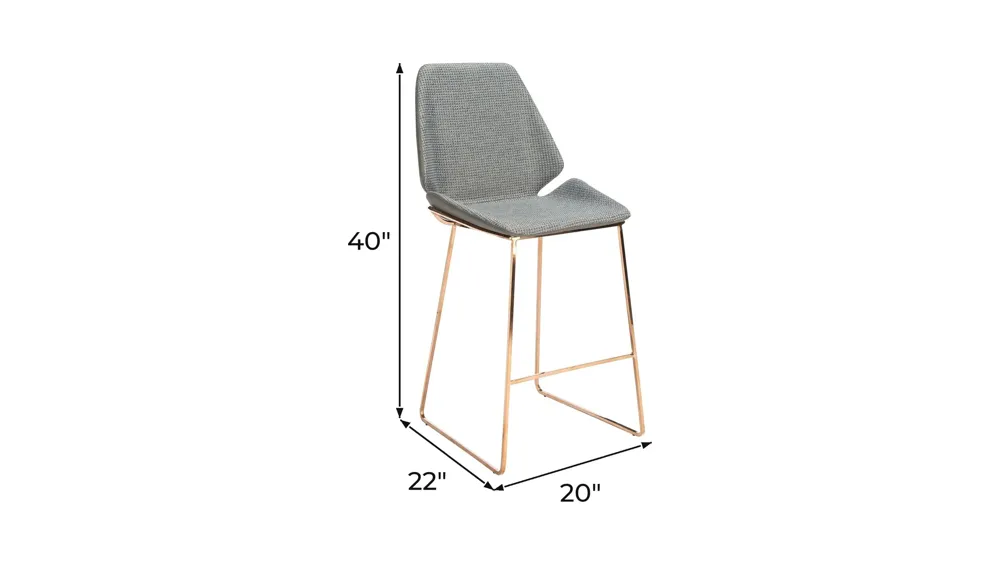 Yara Counter Stool Dimensions