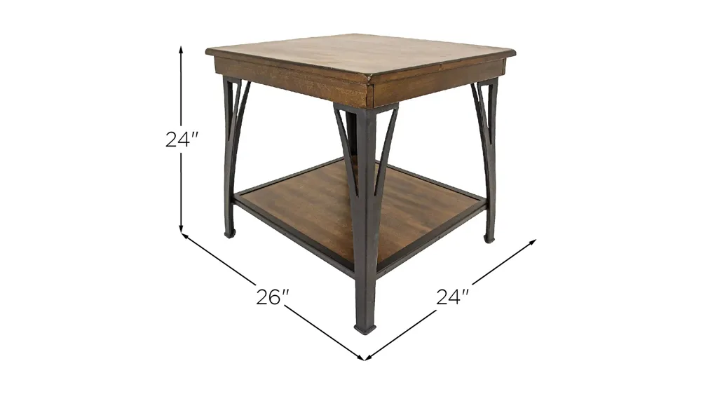 District End Table Dimensions