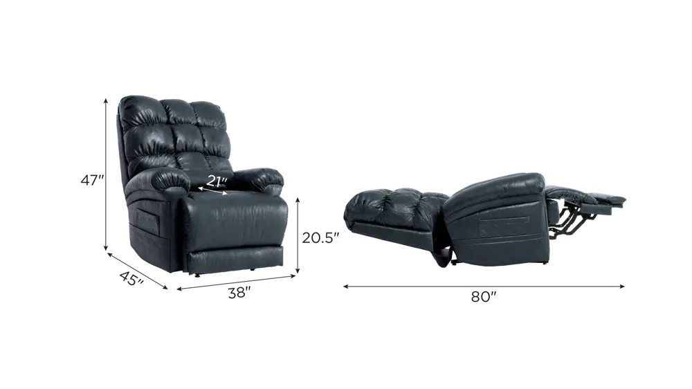 Venus Power Lift Recliner Dimensions