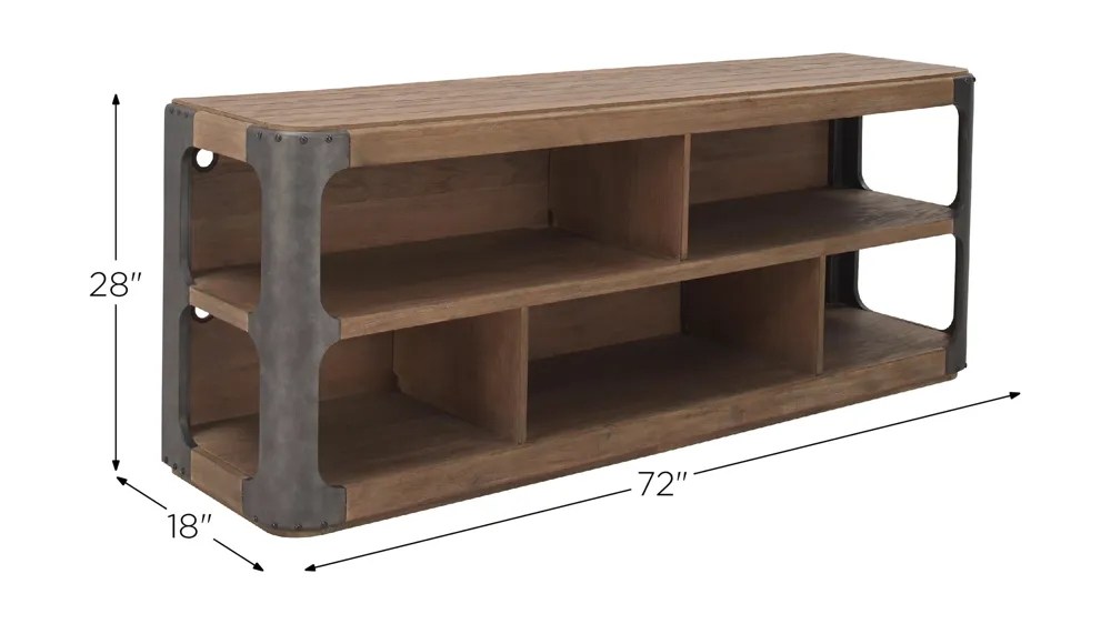 Tuffeto Entertainment Console Dimensions
