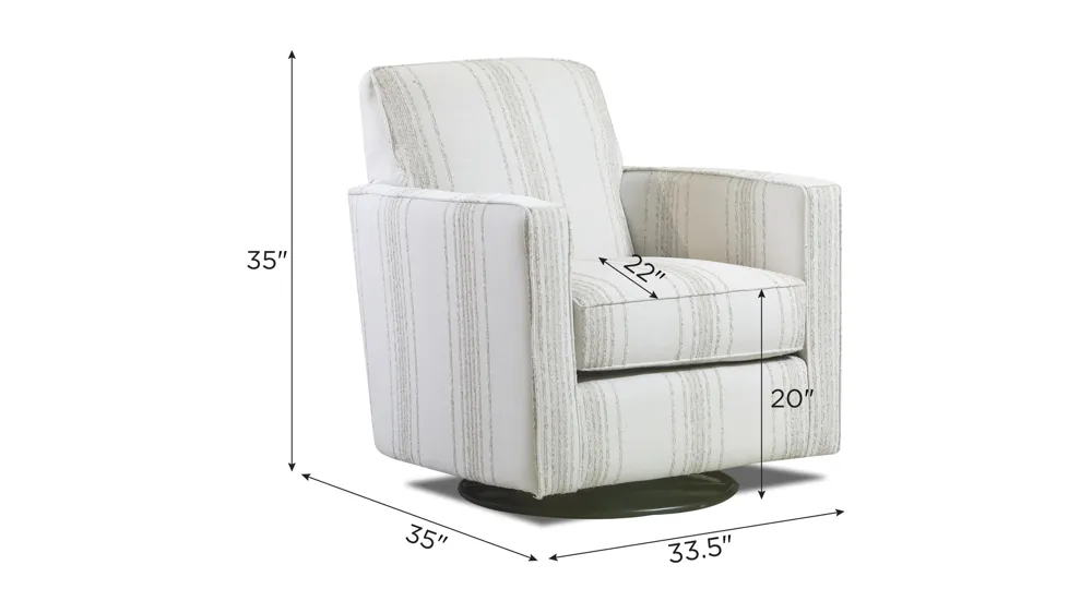 Durango Swivel Chair Dimensions