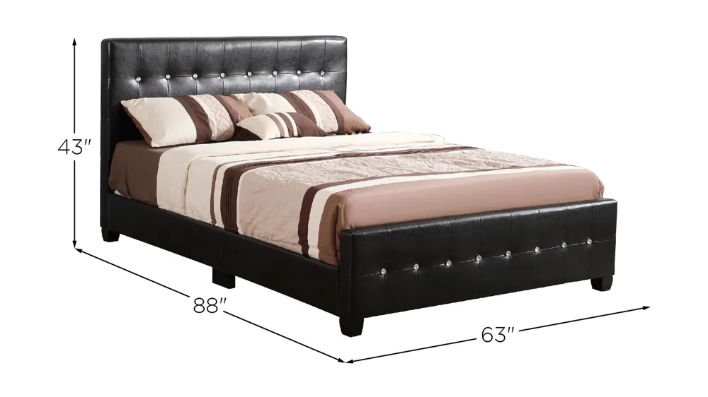 Diamond Queen Bed Dimensions